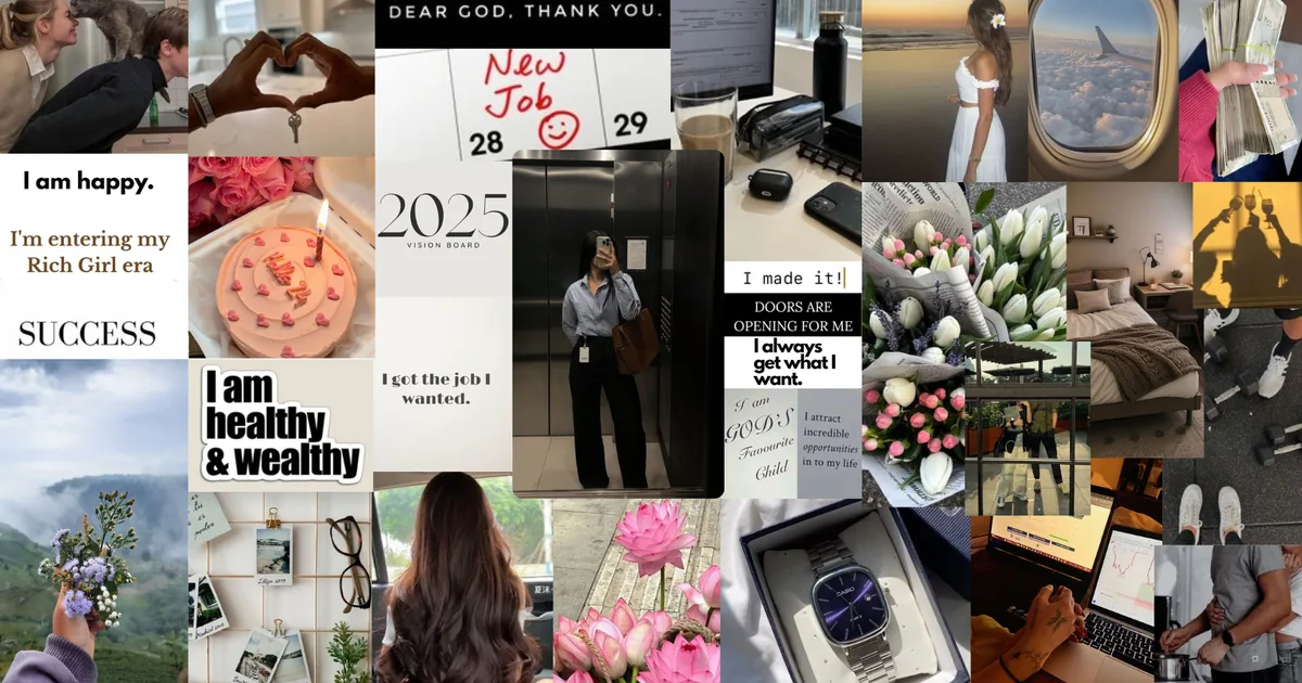Vision board: how visualizing goals becomes reality